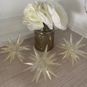 Vintage Atomic Starburst Christmas Ornaments